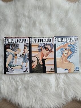Soul to Seoul Manga Volumes 01, 04, 05